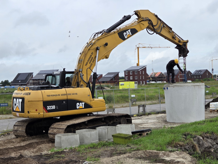 Kraan met regenwaterput 6m3