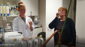Tasting rainwater jenever