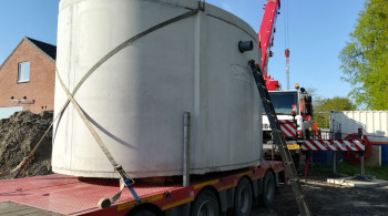 Regenwatertank Lefier Stadskanaal