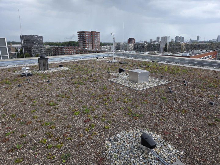 Retentiedak met Smartflowcontrol OLVG-lab gebouw (1)