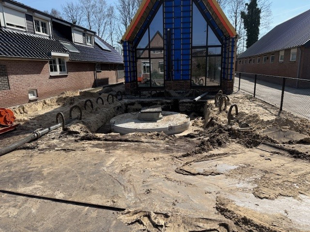 Geplaatste regenwaterput